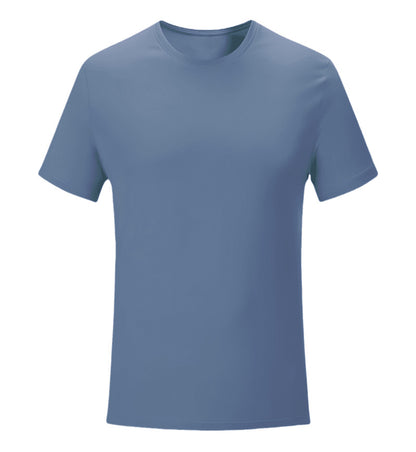 Round neck short sleeves