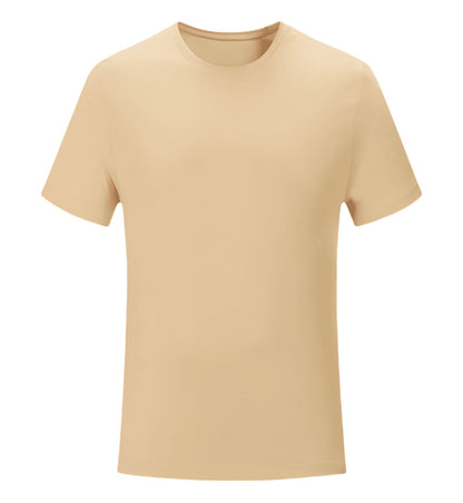 Round neck short sleeves