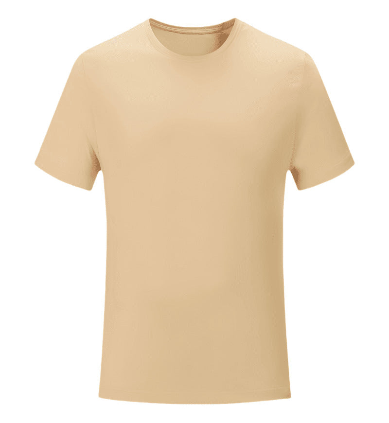 Round neck short sleeves