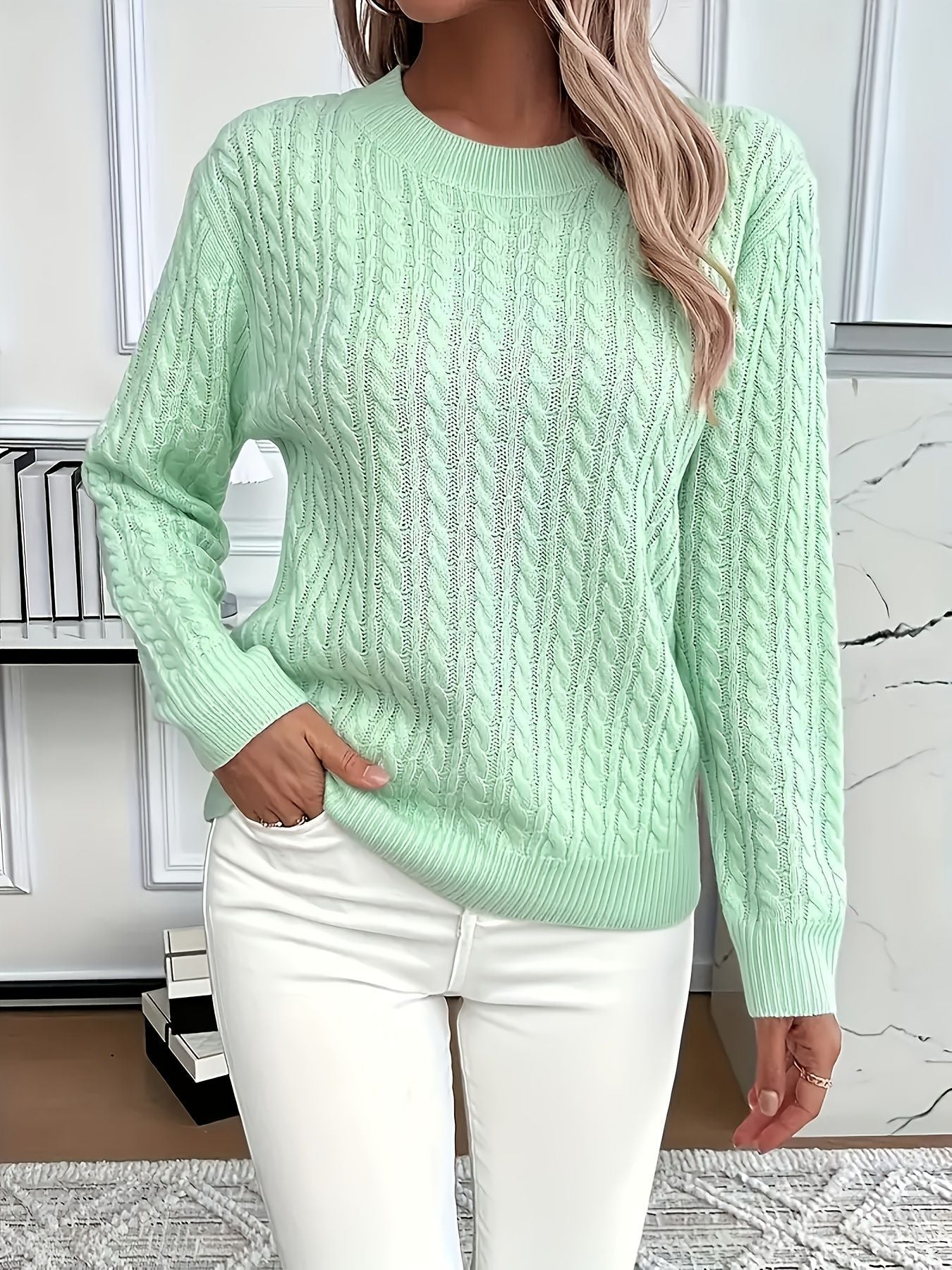 Round Neck Sweater