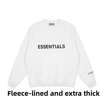 Round Neck Sweatshirt Casual Loose Fit