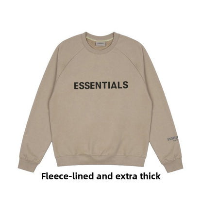 Round Neck Sweatshirt Casual Loose Fit