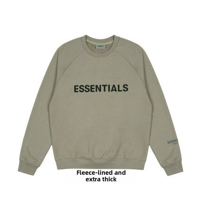 Round Neck Sweatshirt Casual Loose Fit