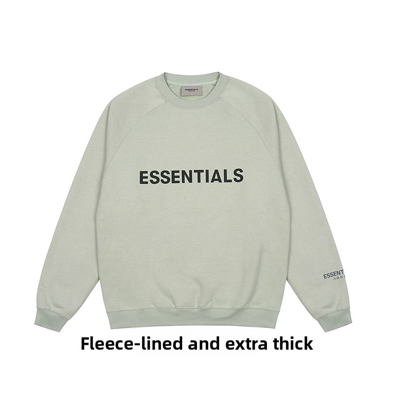 Round Neck Sweatshirt Casual Loose Fit