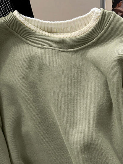 Round Neck Sweatshirt