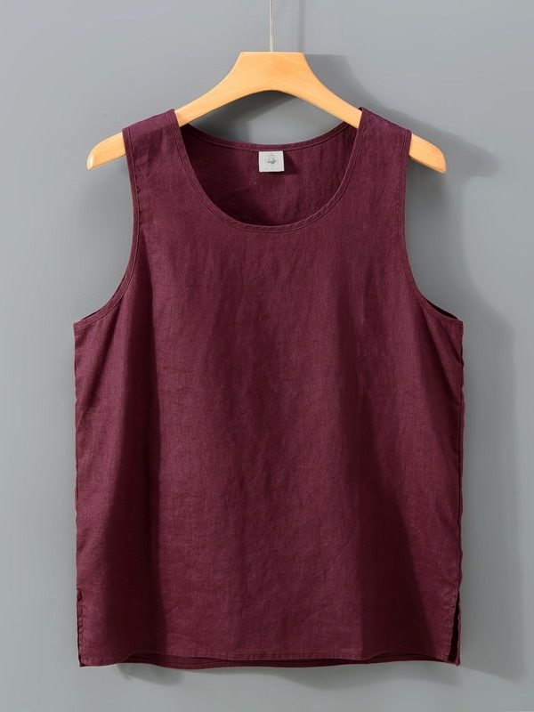Round-neck vest