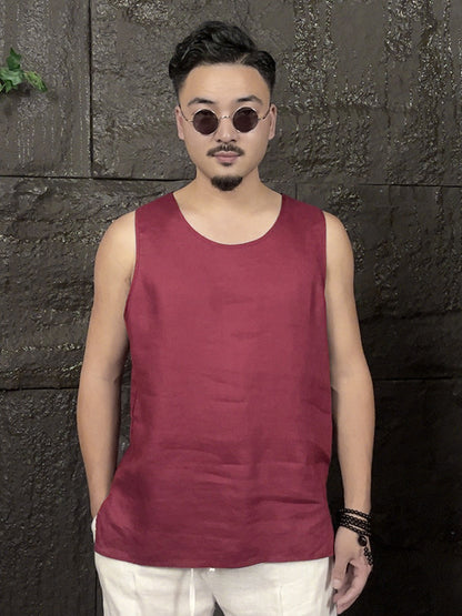 Round-neck vest
