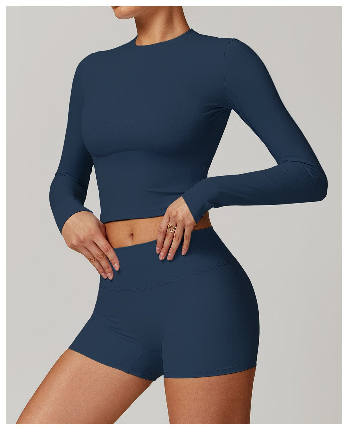 Round Neck Yoga Set