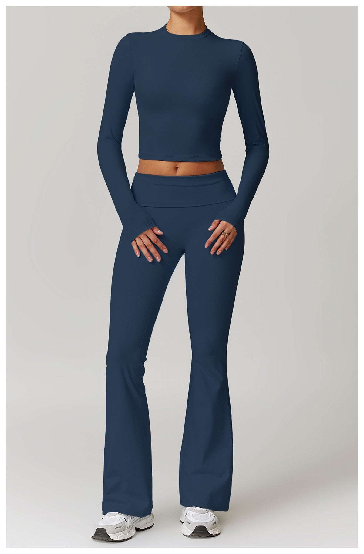 Round Neck Yoga Set