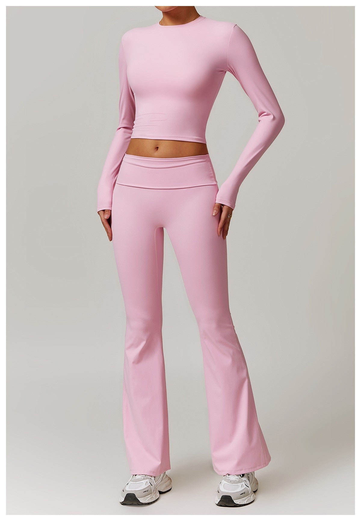 Round Neck Yoga Set