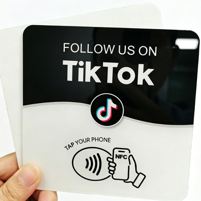 Round Nfc Smart Card