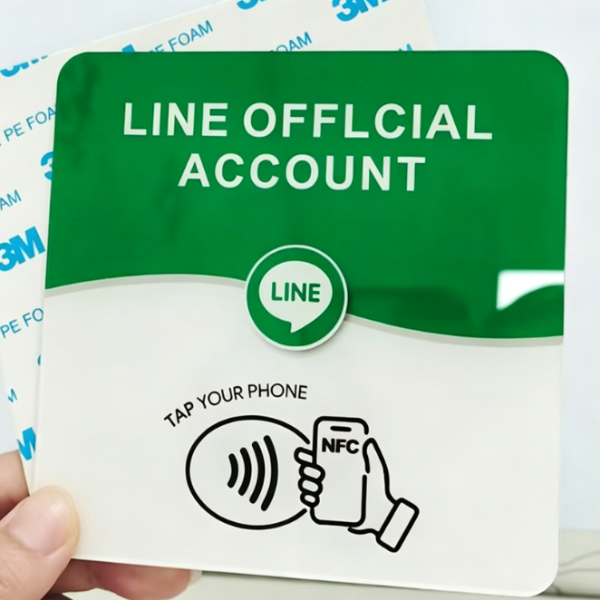Round Nfc Smart Card
