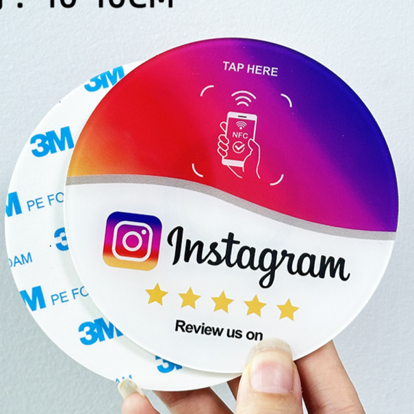 Round Nfc Smart Card