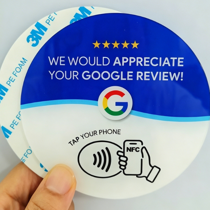 Round Nfc Smart Card