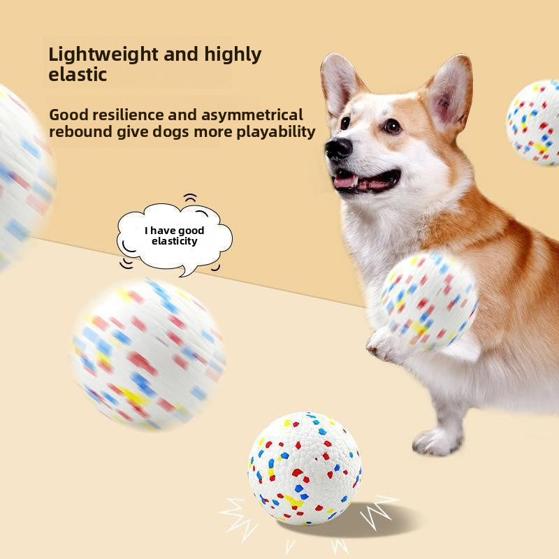Round-patterned teething balls
