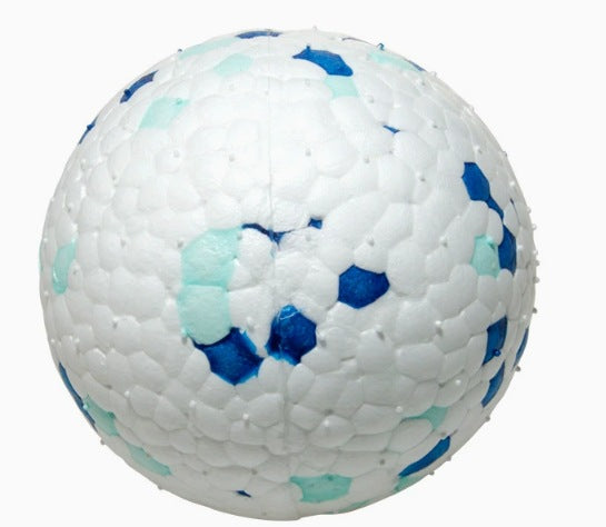 Round-patterned teething balls