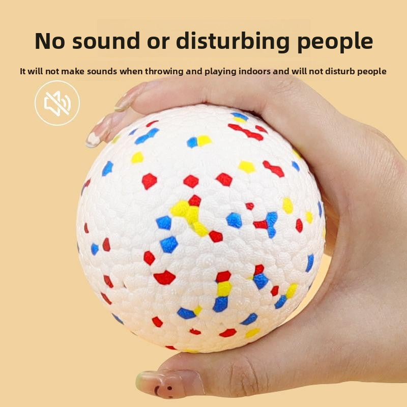 Round-patterned teething balls