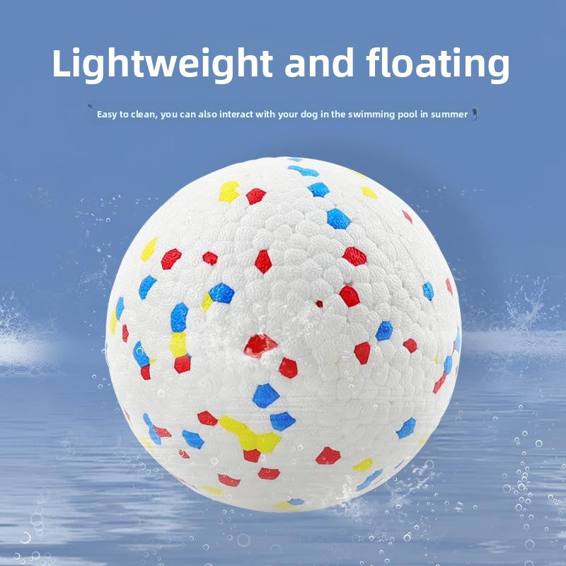 Round-patterned teething balls