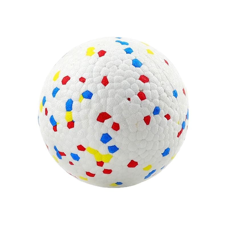 Round-patterned teething balls