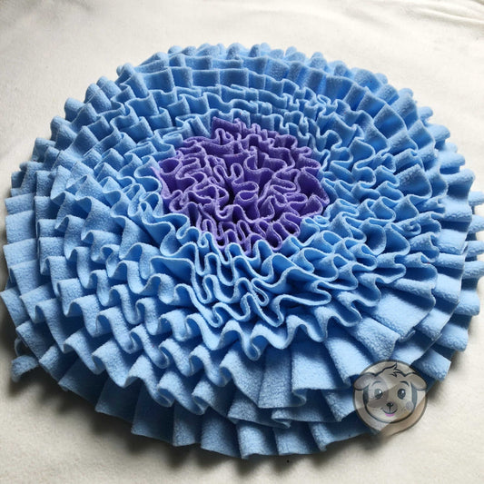Round Pet Dog Sniffing Mat with Anti-Slip Base