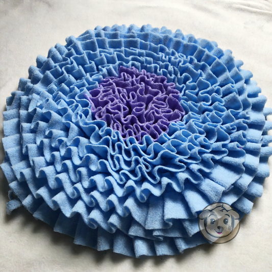Round Pet Dog Sniffing Mat with Anti-Slip Base