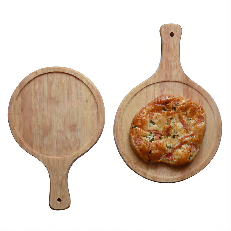 Round Pizza Wood Tray