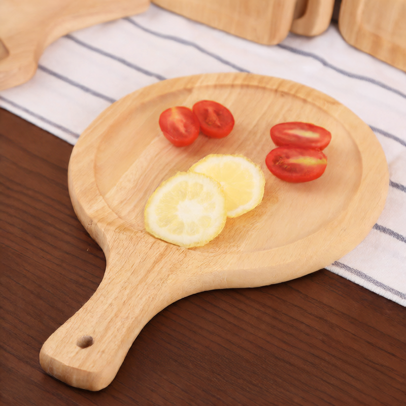 Round Pizza Wood Tray