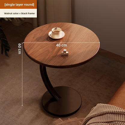 Round Side Table for Living Room and Bedroom