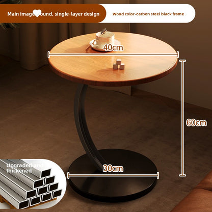 Round Side Table for Living Room and Bedroom