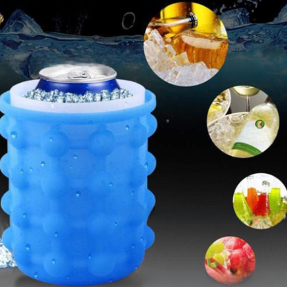 Round Silicone Ice Cube Maker