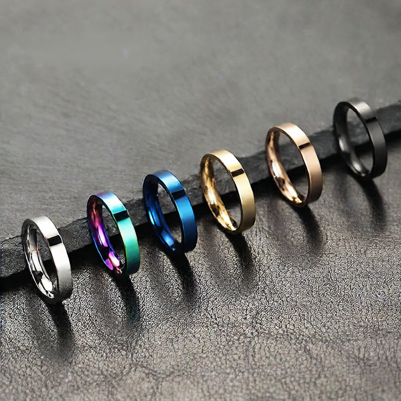 Round stainless steel ring