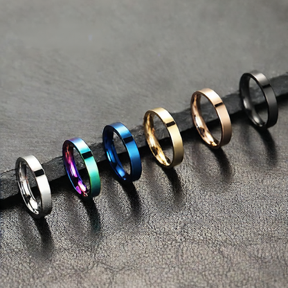 Round stainless steel ring