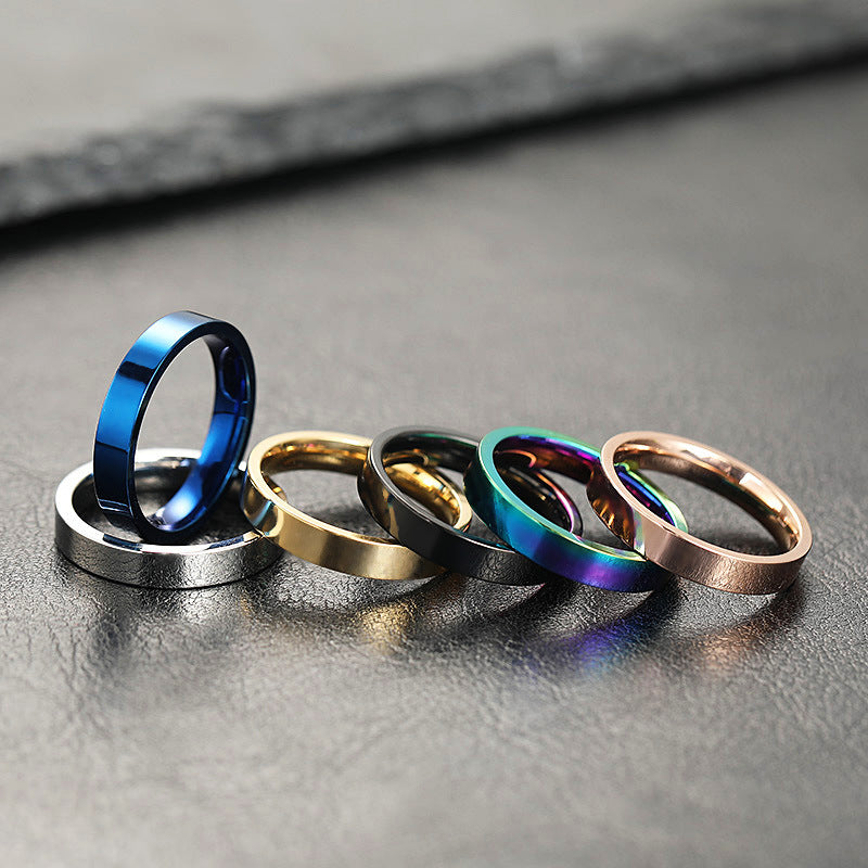 Round stainless steel ring