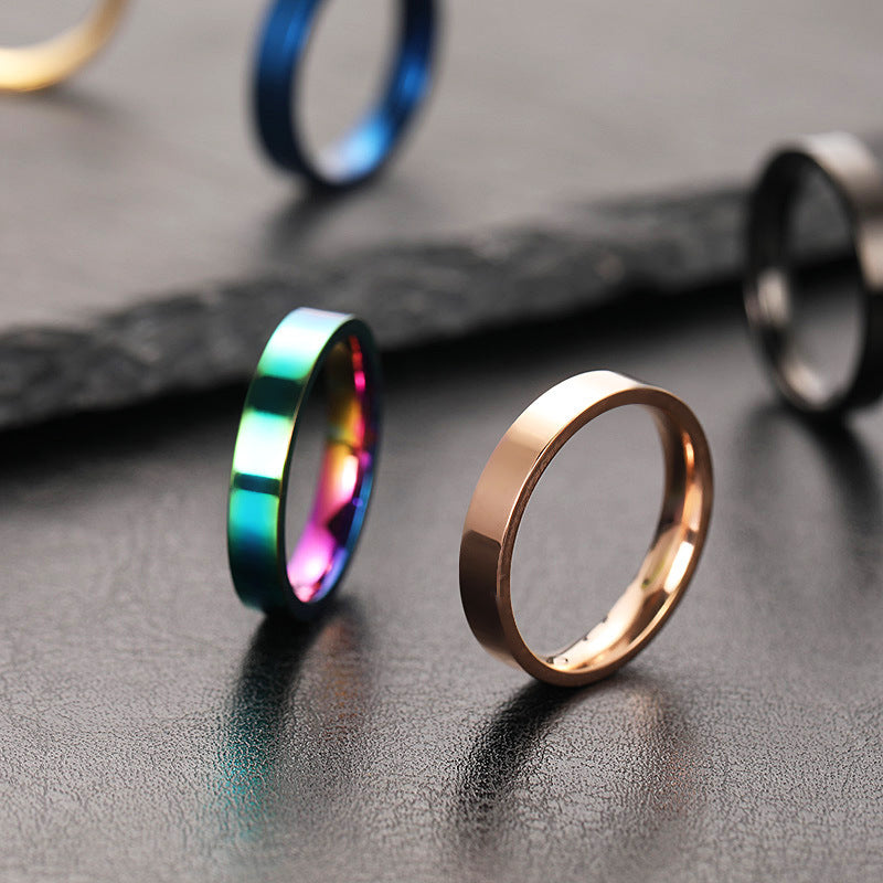 Round stainless steel ring