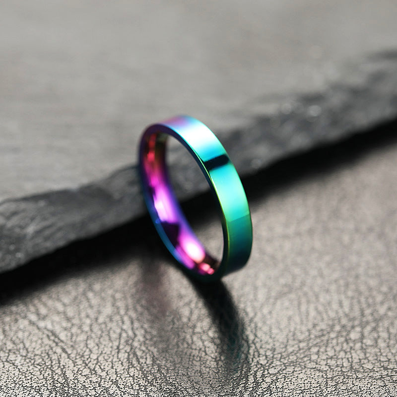 Round stainless steel ring