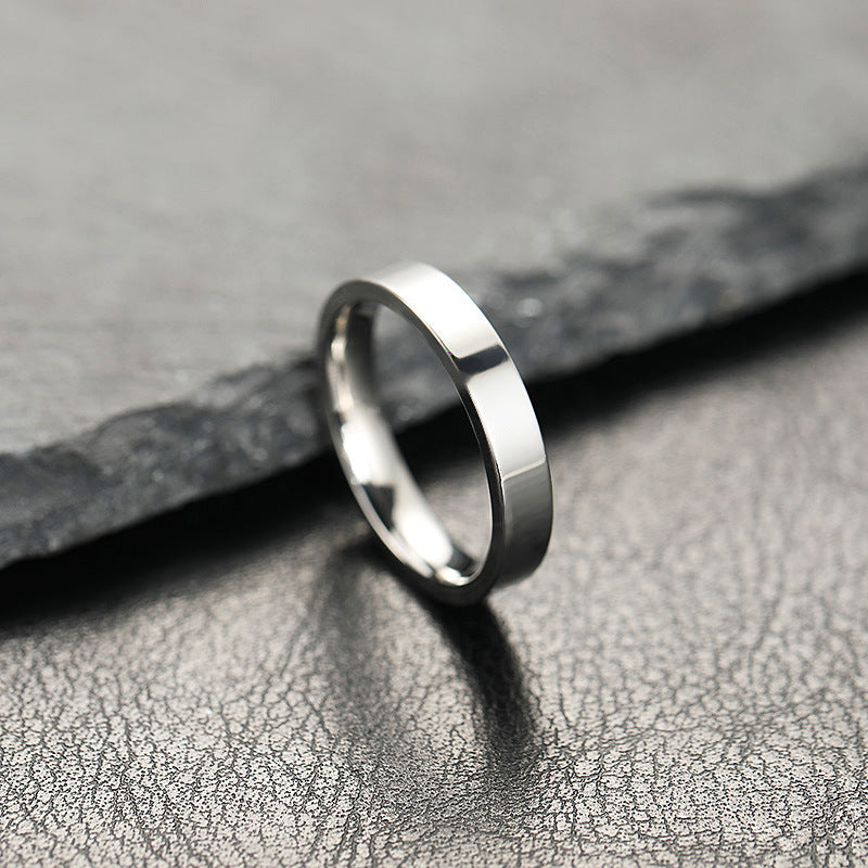 Round stainless steel ring