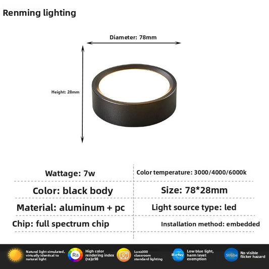 Round Surface Mounted LED Downlight