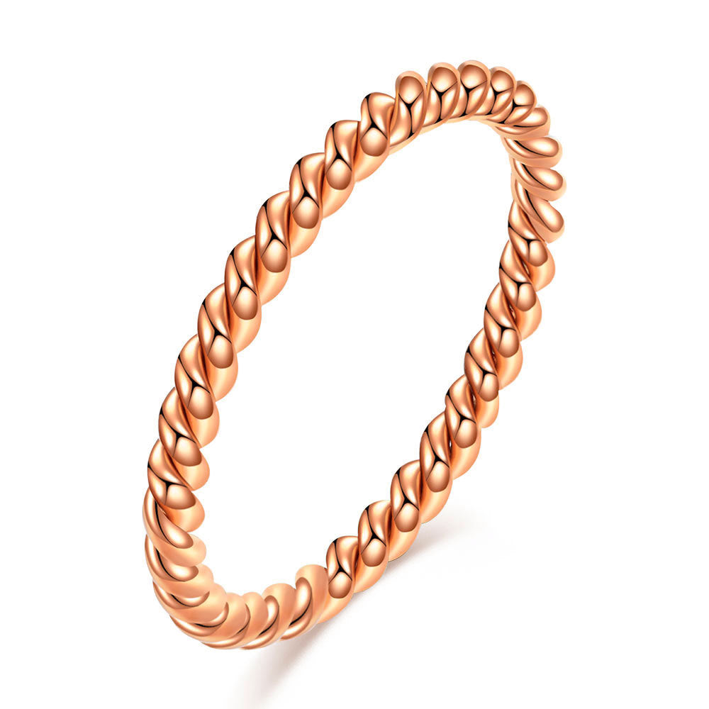 Round Tricolor Ring