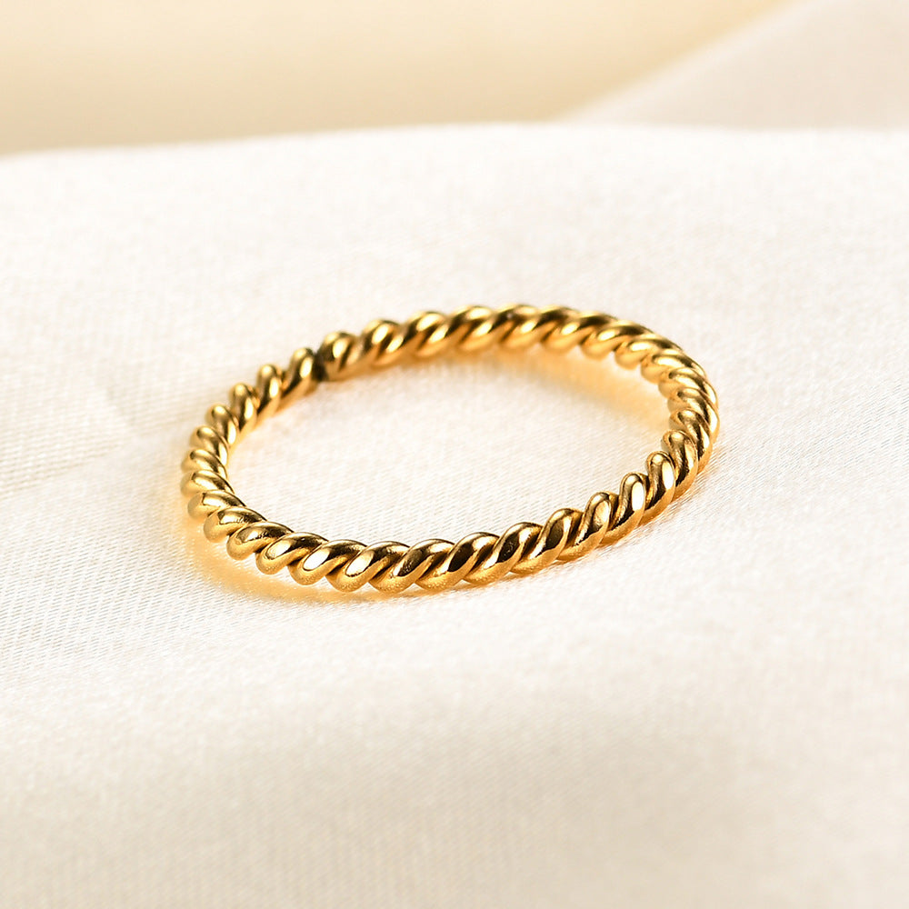 Round Tricolor Ring