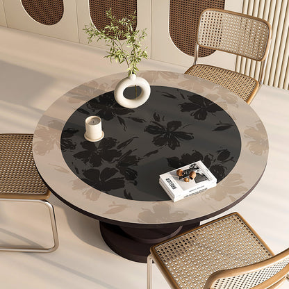 Round waterproof table mat