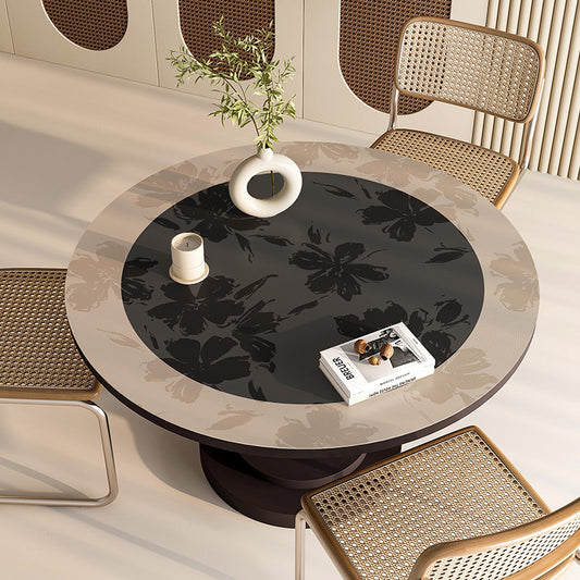 Round waterproof table mat