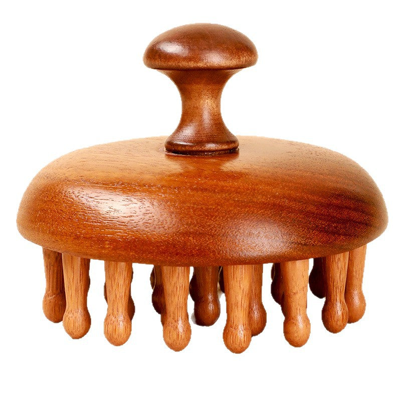 Round Wooden Comb