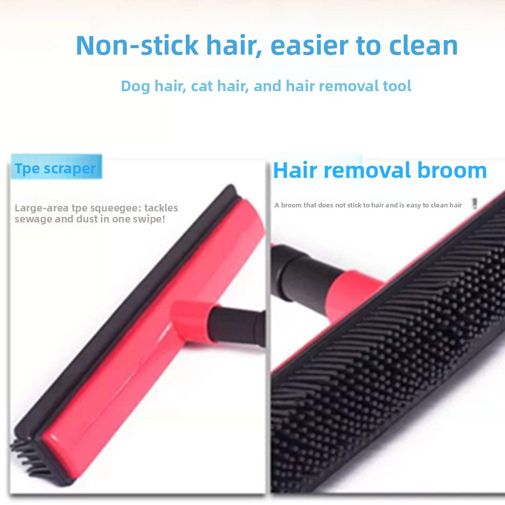 Rubber Cleaning Broom