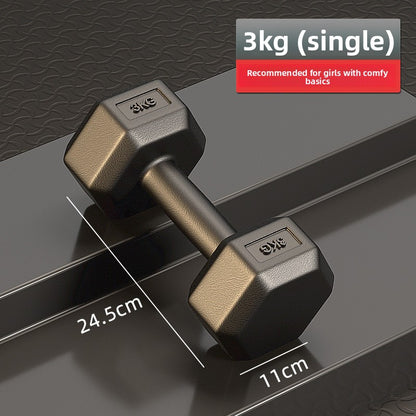 rubber dumbbells