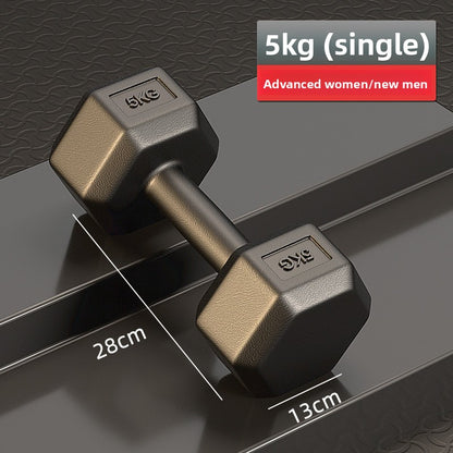 rubber dumbbells