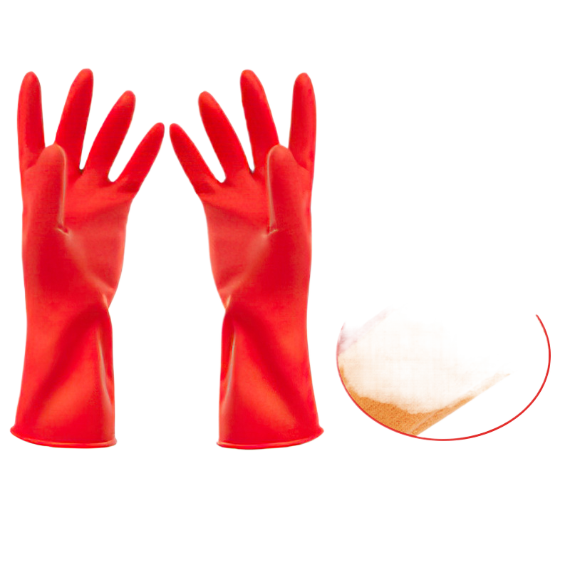 rubber gloves