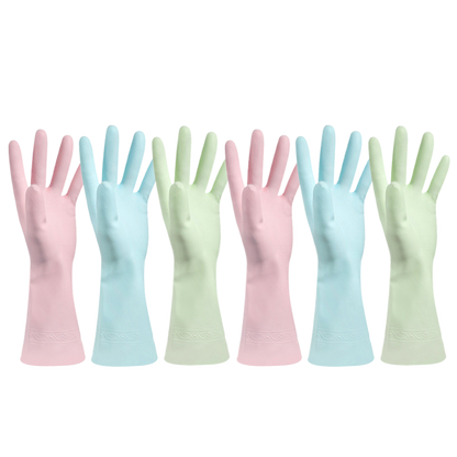 rubber gloves