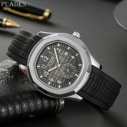 Rubber Men's Quartz Watch