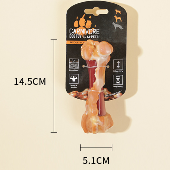 Rubber Teething Dog Toy