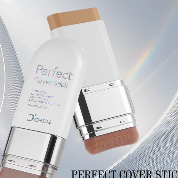 Rubberized foundation stick